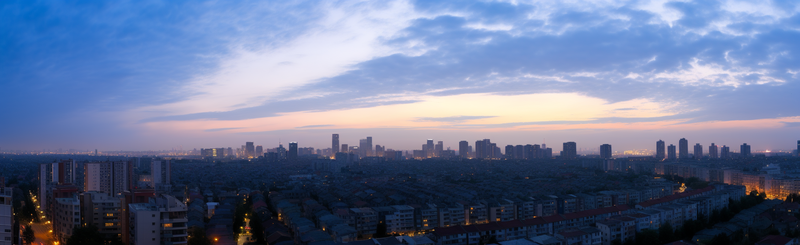 蓝色的天空下上海城市长图,高清,摄影图,摄影图片,图片大全,摄影图免费下载